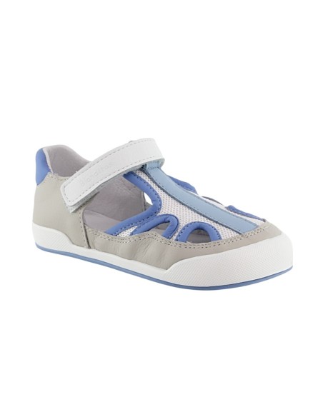 Sandalias cerradas barefoot Blanditos Estela Azul