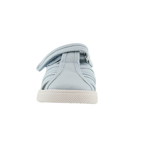 Sandalias de lona respetuosas Blanditos Mango Celeste 2