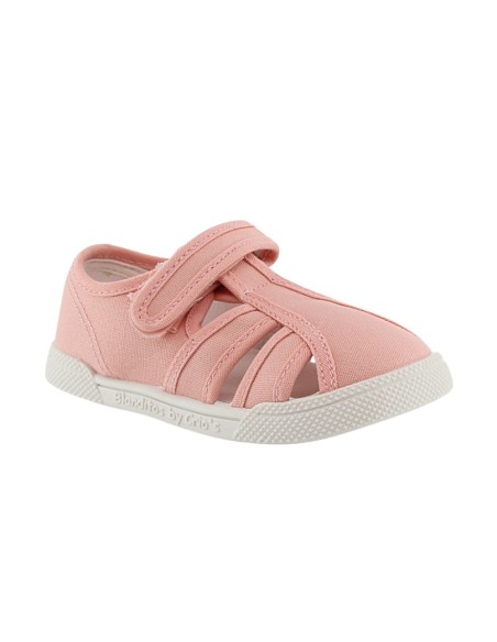 Sandalias de lona respetuosas Blanditos Mango Rosa