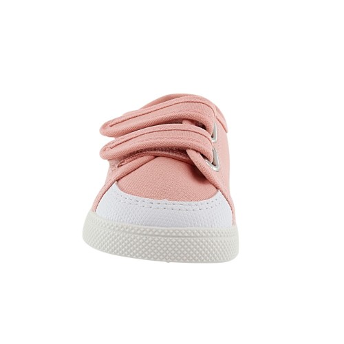 Zapatillas barefoot de lona Blanditos Coco Rosa 2