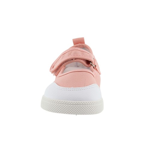 Merceditas de lona barefoot Blanditos Fresa Rosa 2