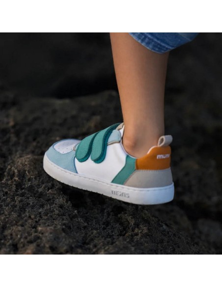 Calzado barefoot Muris Petra Junior Turquoise