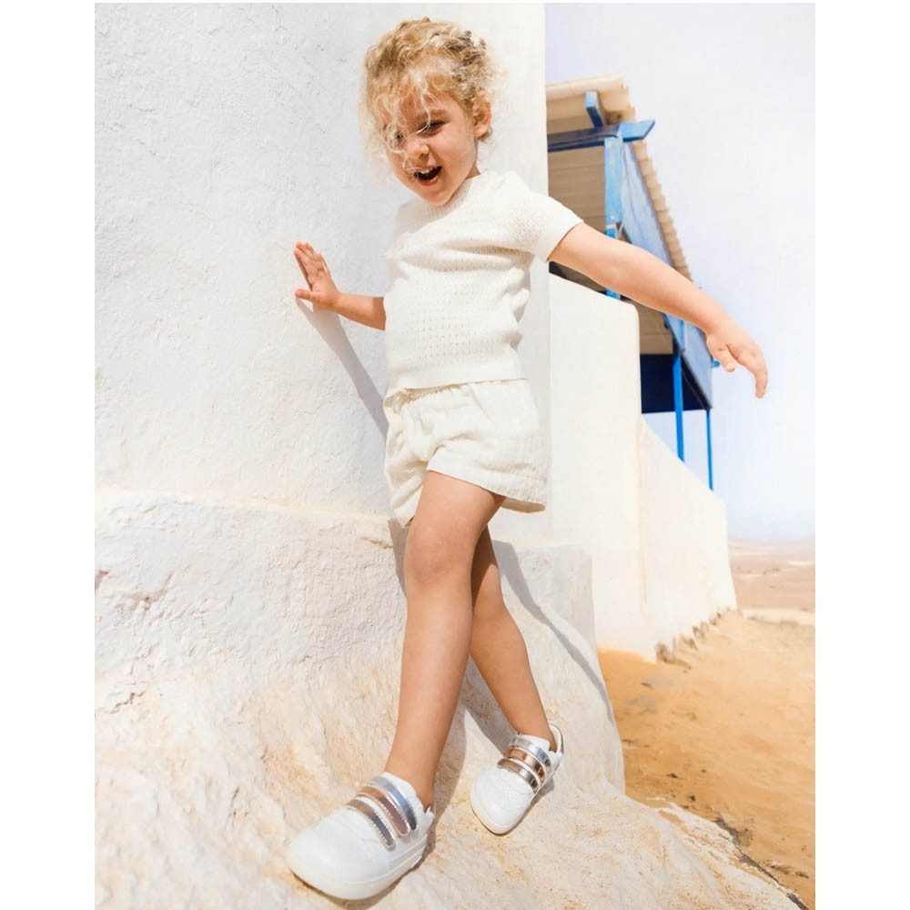 Calzado barefoot Muris London Mini Gold