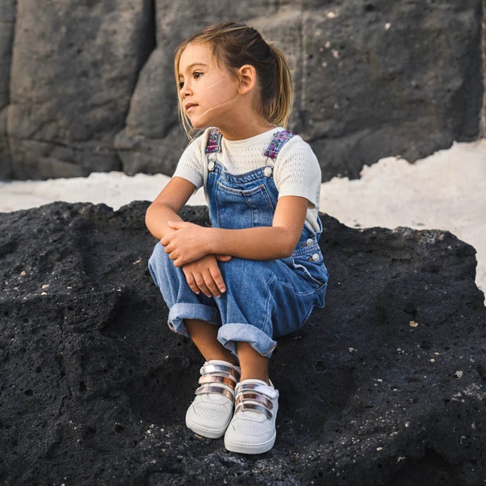 Calzado barefoot Muris London Junior Gold