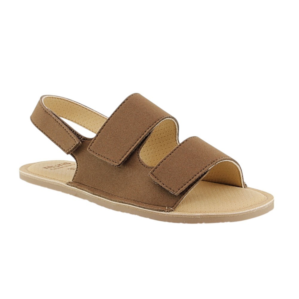 Sandalias barefoot Muris Rio Bark Brown