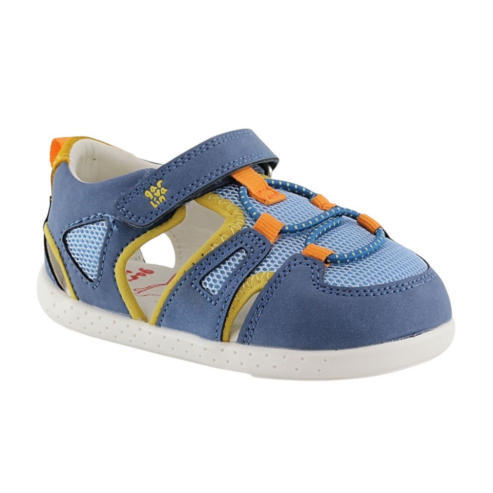 Sandalias respetuosas Garvalín 25236 Azul-Amarillo