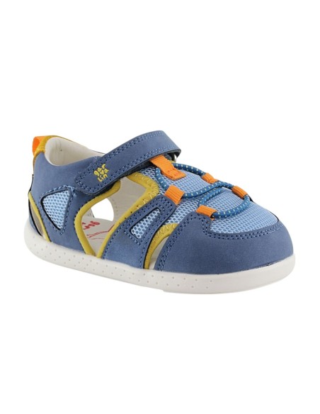 Sandalias respetuosas Garvalín 25236 Azul-Amarillo Sandalias respetuosas Garvalín 25236 Azul-Amarillo