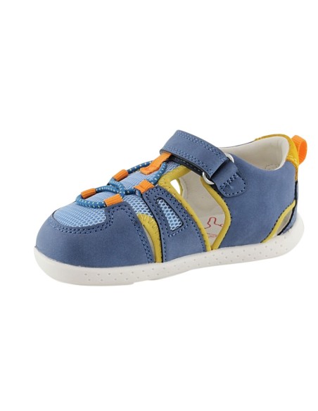 Sandalias respetuosas Garvalín 25236 Azul-Amarillo Sandalias respetuosas Garvalín 25236 Azul-Amarillo