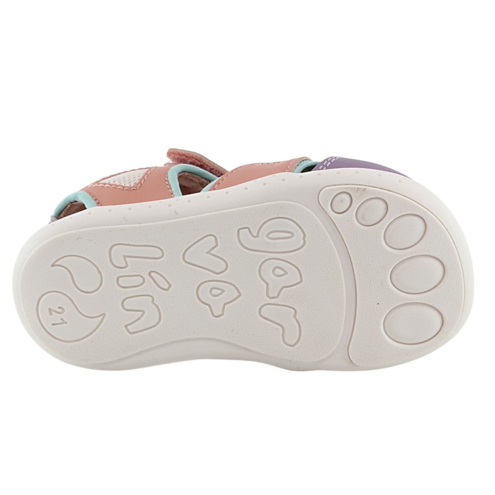 Sandalias respetuosas Garvalín 25236 Blanco-Lila