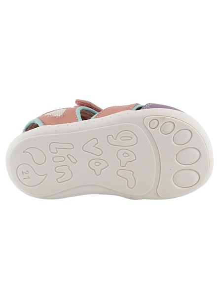 Sandalias respetuosas Garvalín 25236 Blanco-Lila Sandalias respetuosas Garvalín 25236 Blanco-Lila