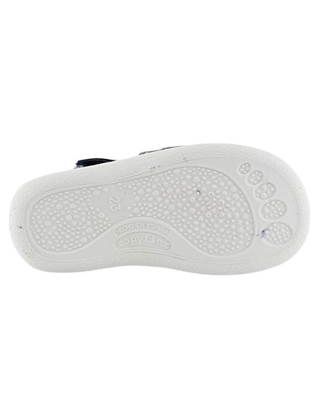 Sandalias Zapyflex respetuosas 2 Tiras seri azul