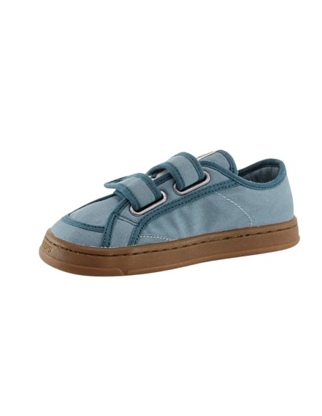 Calzado barefoot Koops lona Morna Azul