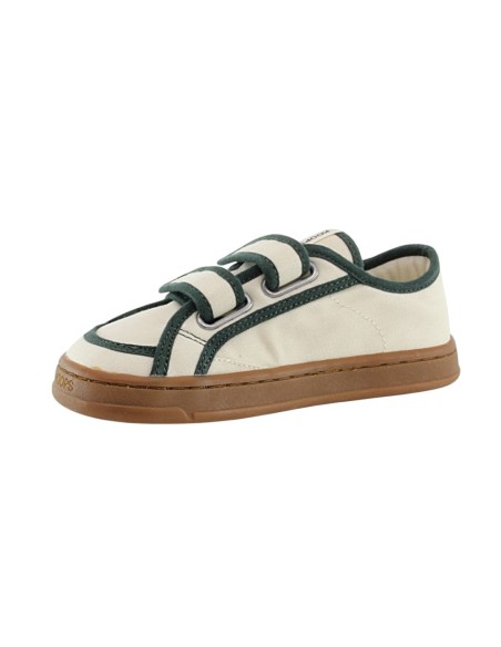 Calzado barefoot Koops lona Morna Ecru