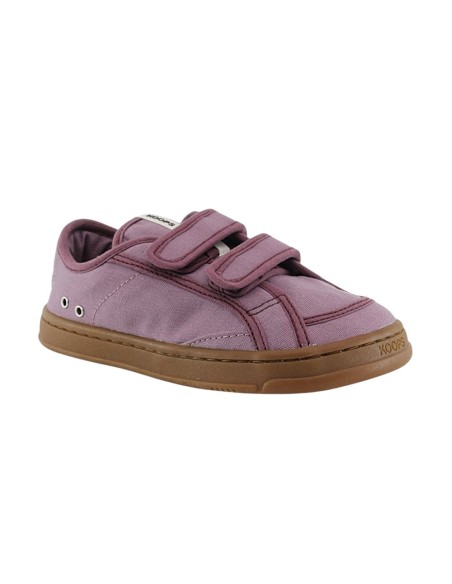 Calzado barefoot Koops lona Morna Morado
