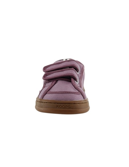 Calzado barefoot Koops lona Morna Morado