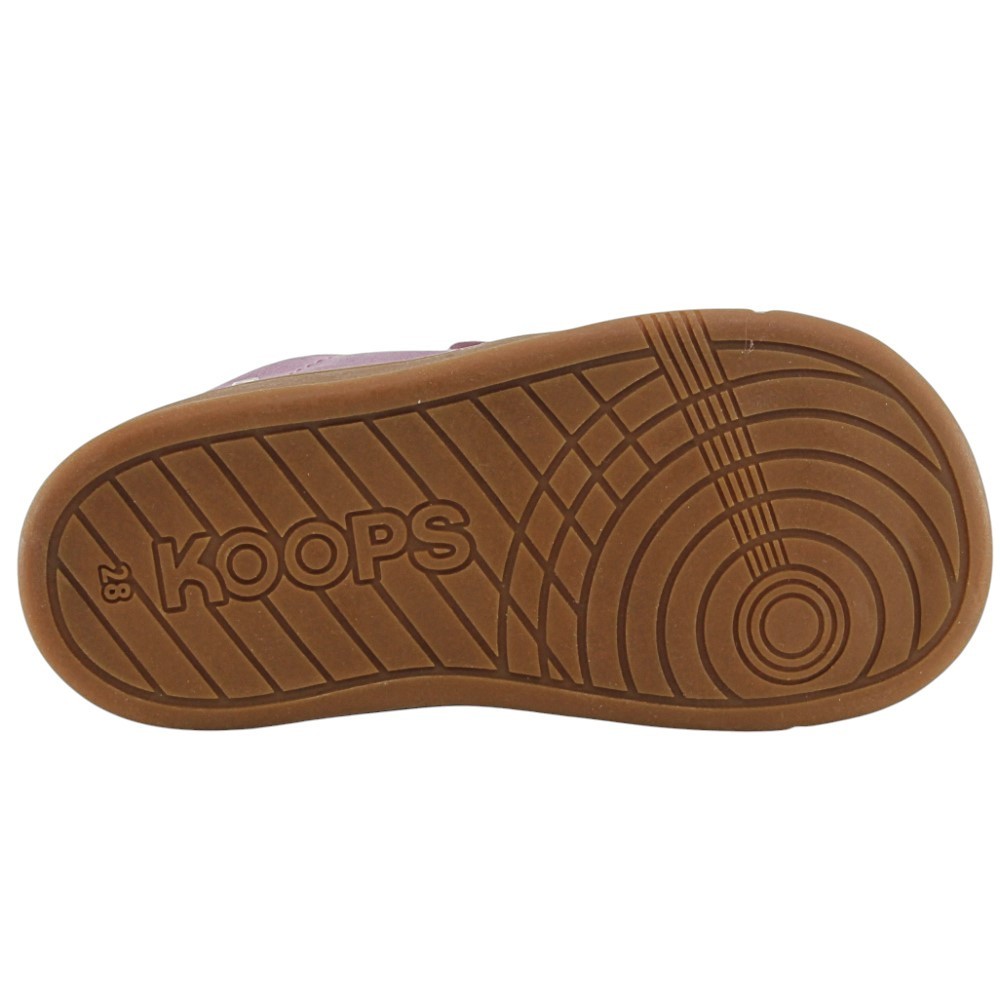 Calzado barefoot Koops lona Morna Morado