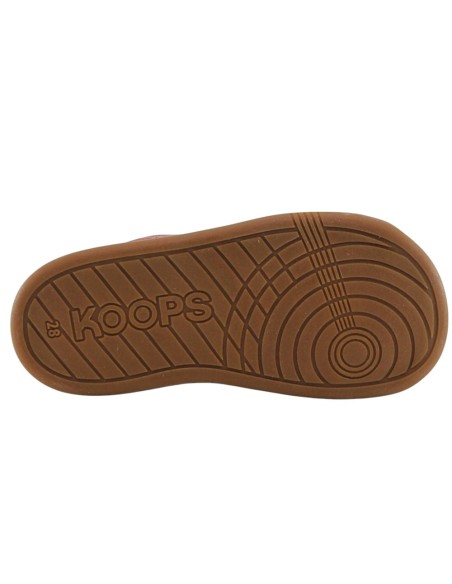 Calzado barefoot Koops lona Morna Rojo