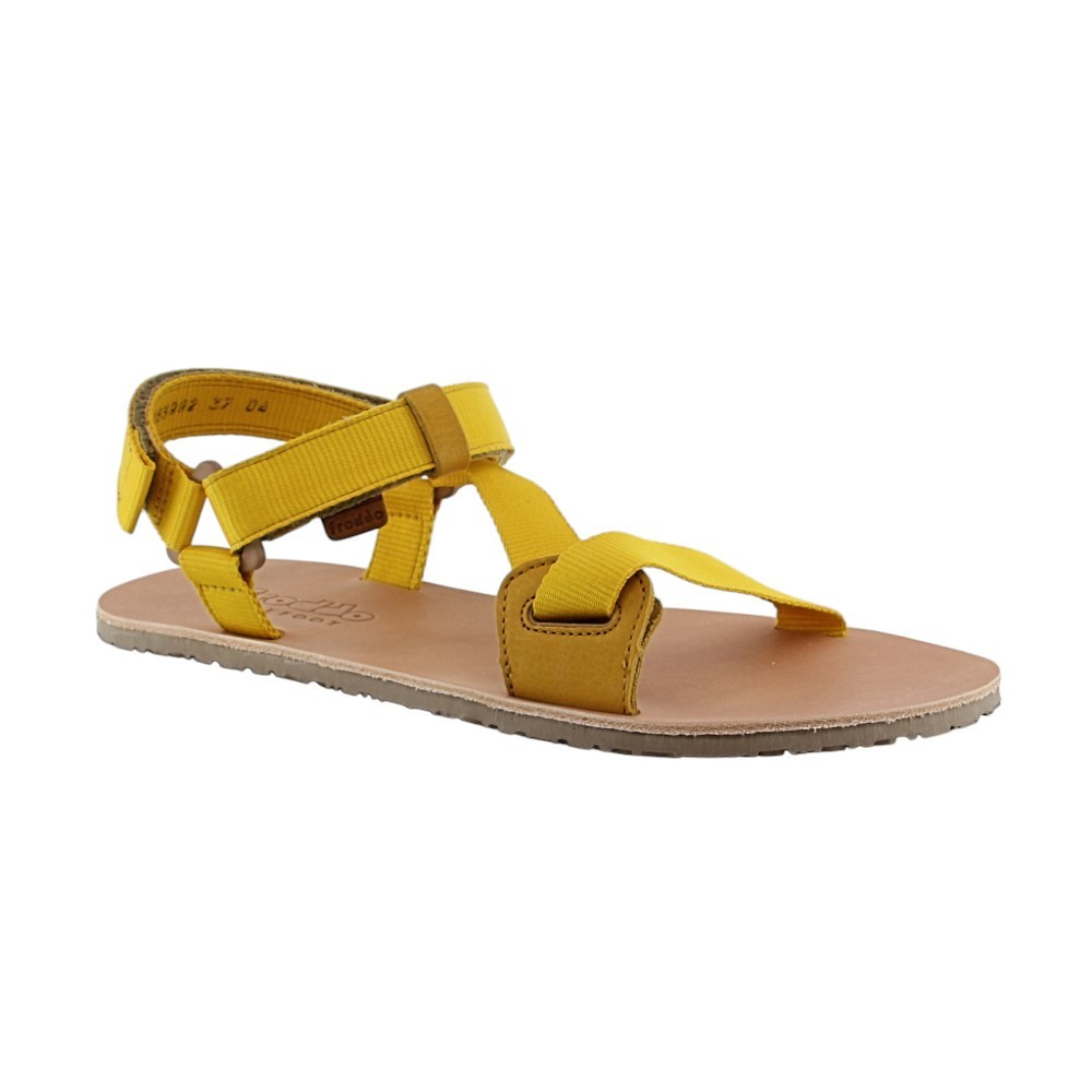 Sandalias barefoot Froddo Flexy Straps Amarillo