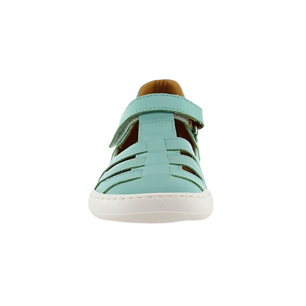 Sandalias barefoot cerradas Dispares Combi Menta