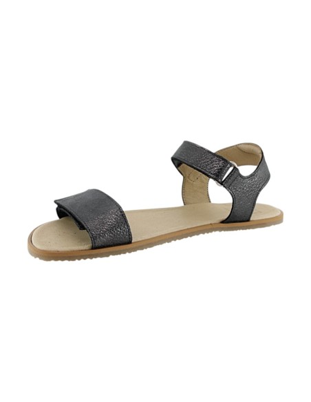 Sandalias barefoot Flexi Nens 70145 Liberty Metal Negro