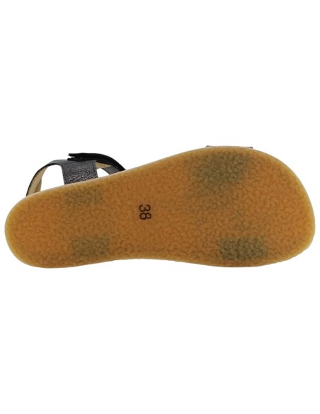 Sandalias barefoot Flexi Nens 70145 Liberty Metal Negro