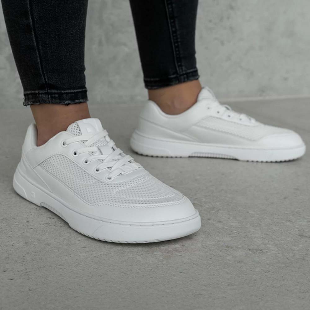 Zapatillas barefoot Barebarics Vaporo Blanco-Gris