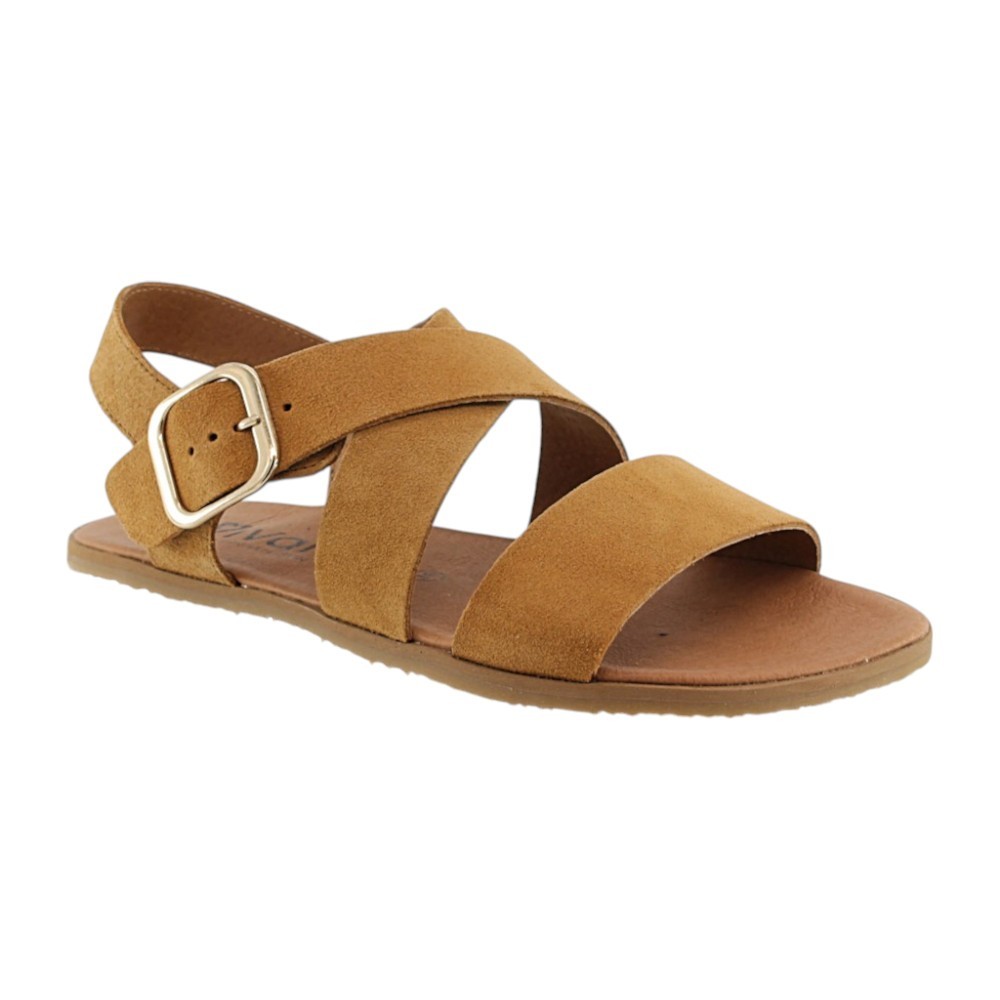 Sandalias barefoot Vivant 9100 Serraje Whisky