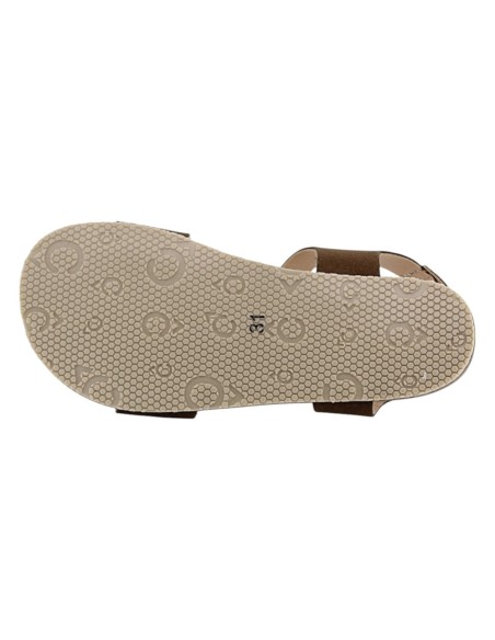 Sandalias barefoot Coqueflex Suede Marrón