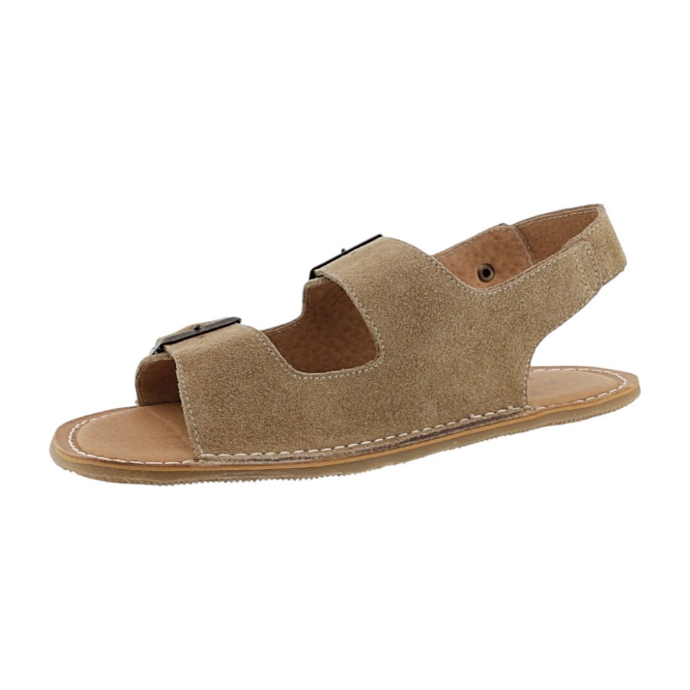 Sandalias barefoot Boston Lamine Serraje Marrón