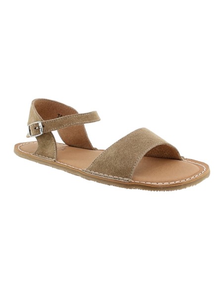 Sandalias barefoot Boston Aitana Serraje Marrón
