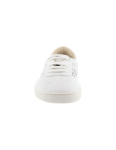 Zapatillas barefoot Flores perforadas Blanco