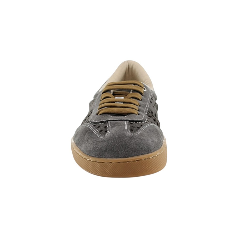 Zapatillas barefoot Terreta Serraje Picado Gris