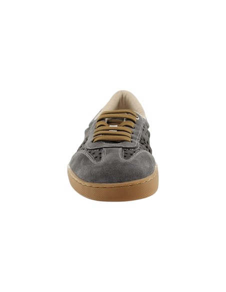 Zapatillas barefoot Terreta Serraje Picado Gris
