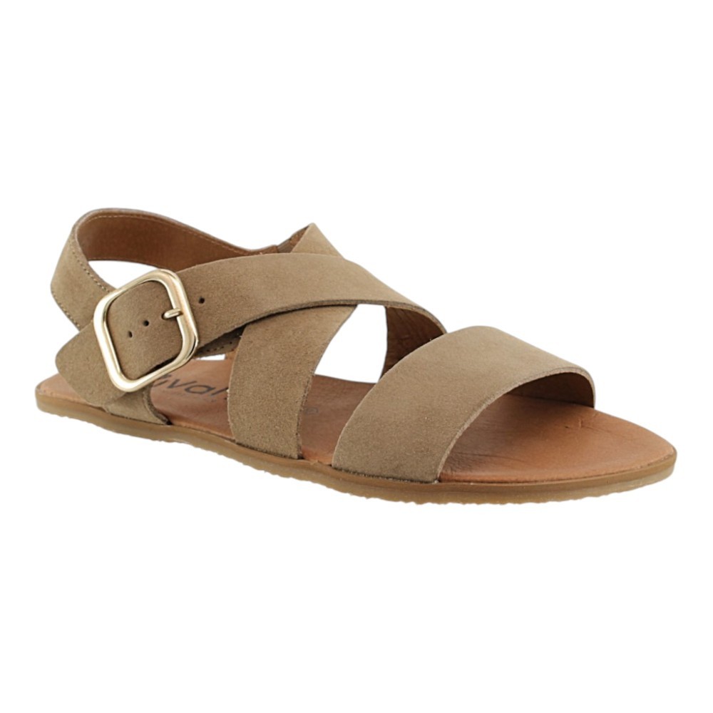 Sandalias barefoot Vivant 9100 Serraje Camello