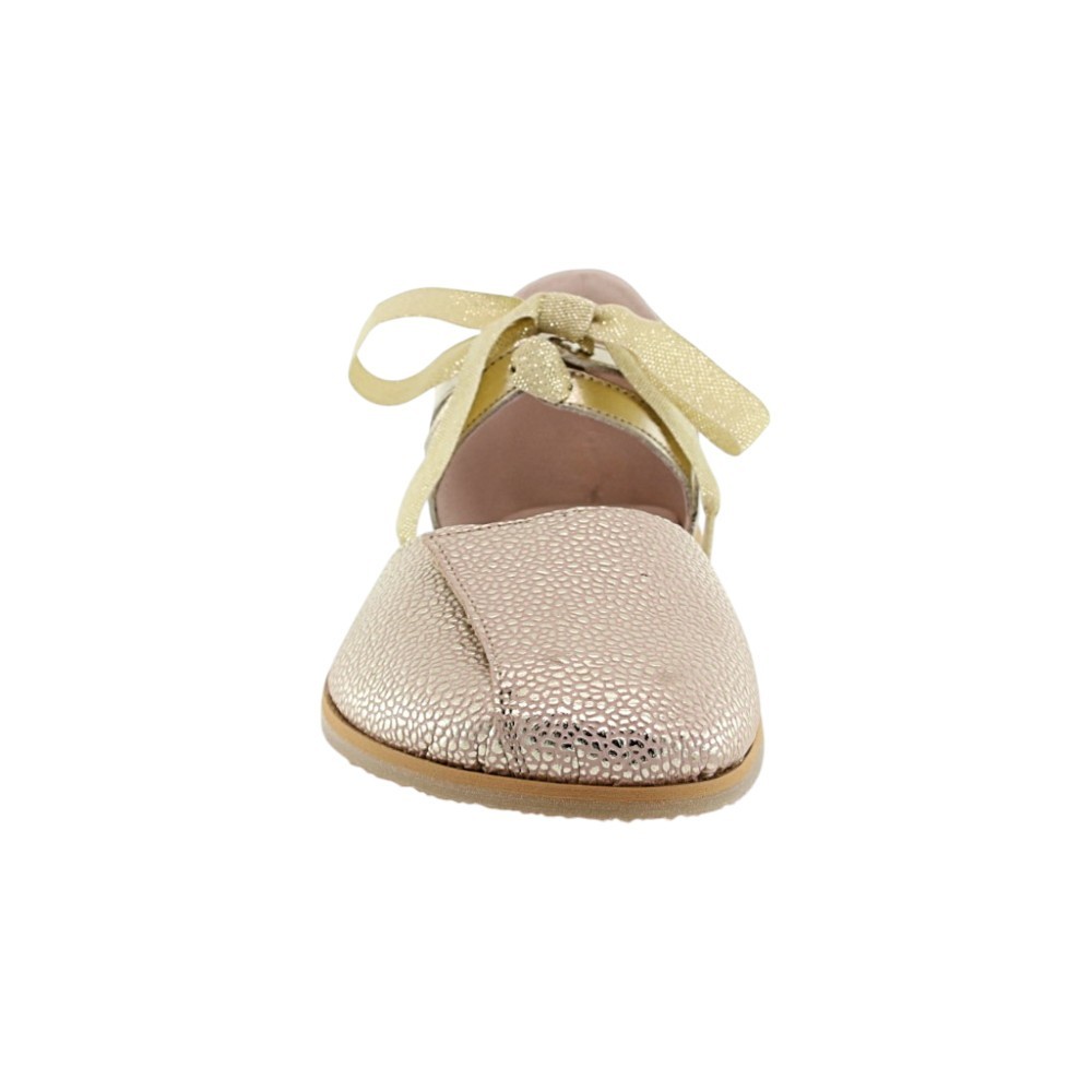 Sandalias barefoot Poppis Zoe Dorada