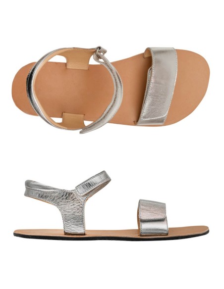 Sandalias barefoot 4.bare 4.Fun Plata