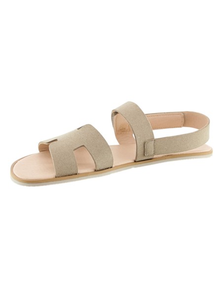 Sandalias barefoot Coqueflex Suede Salino