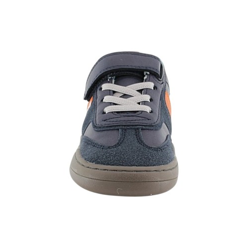 Zapatillas barefoot Mustang Free Marino-Naranja 2