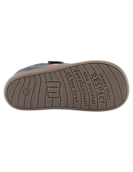 Zapatillas barefoot Mustang Free Marino-Naranja Zapatillas barefoot Mustang Free Marino-Naranja