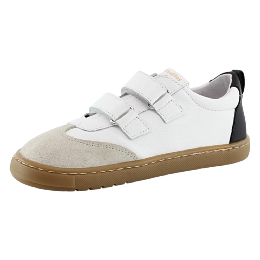 Zapatos deportivos barefoot Blanditos Delfin Blanco-Negro
