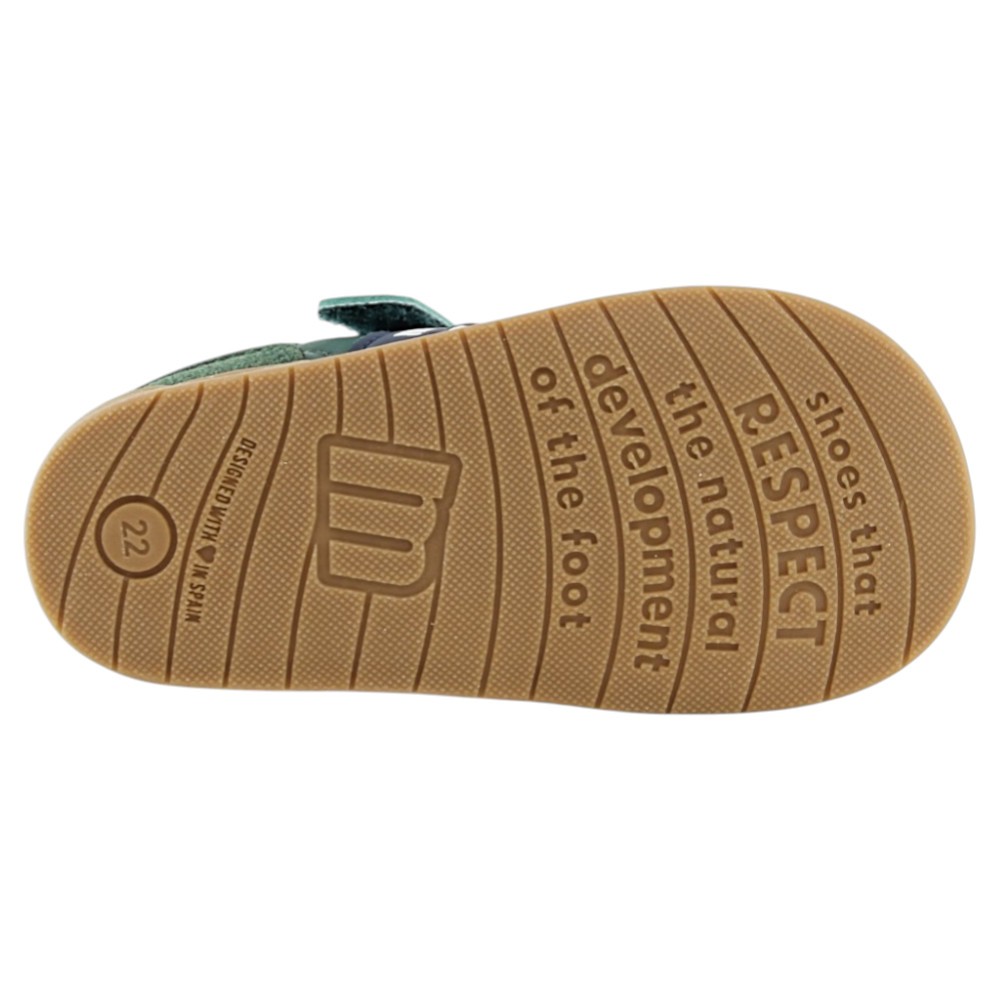 Zapatillas barefoot Mustang Free Verde