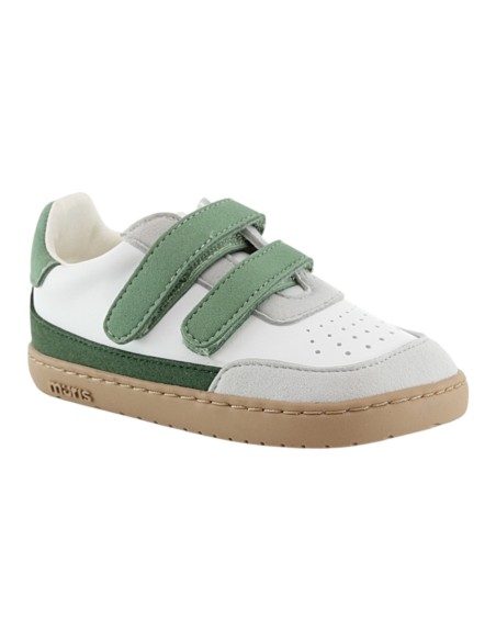 Zapatos veganos barefoot Muris Petra Mini Forest Green