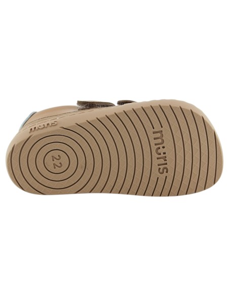 Zapatos veganos barefoot Muris Petra Mini Bark Brown