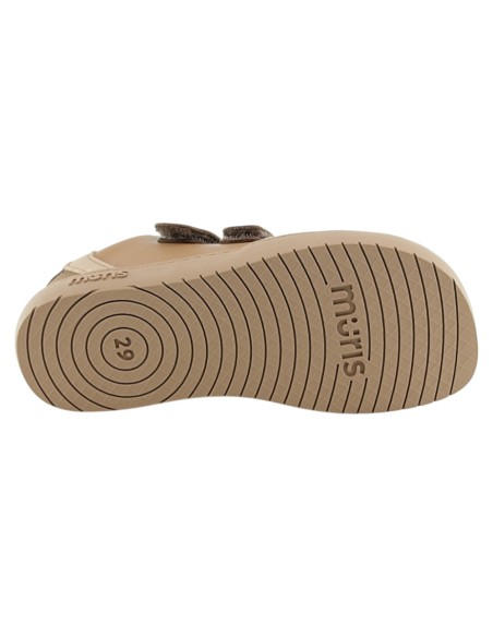 Zapatos veganos barefoot Muris Petra Junior Bark Brown