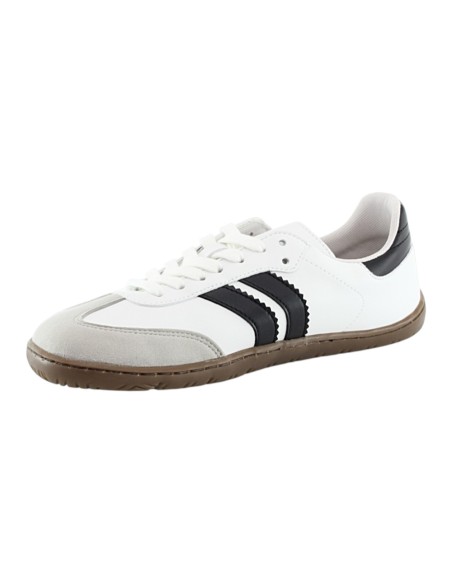 Zapatillas barefoot Coqueflex Samba Blanco-Negro