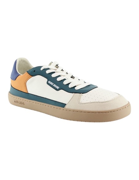Zapatos veganos BAREFOOT Muris Majorca Teal Blanco-Multi