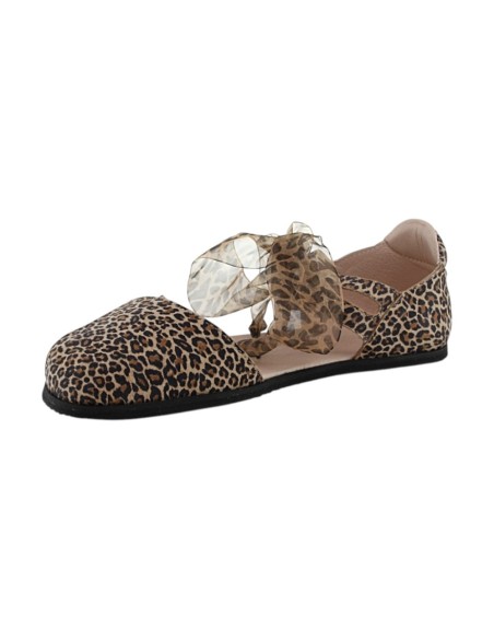 Sandalias barefoot Poppis Zoe Animal