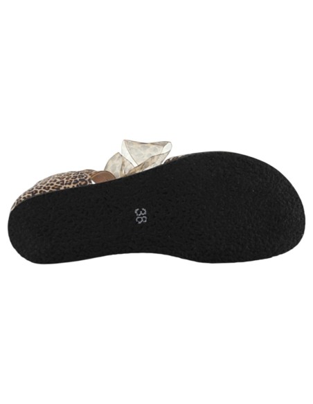 Sandalias barefoot Poppis Zoe Animal
