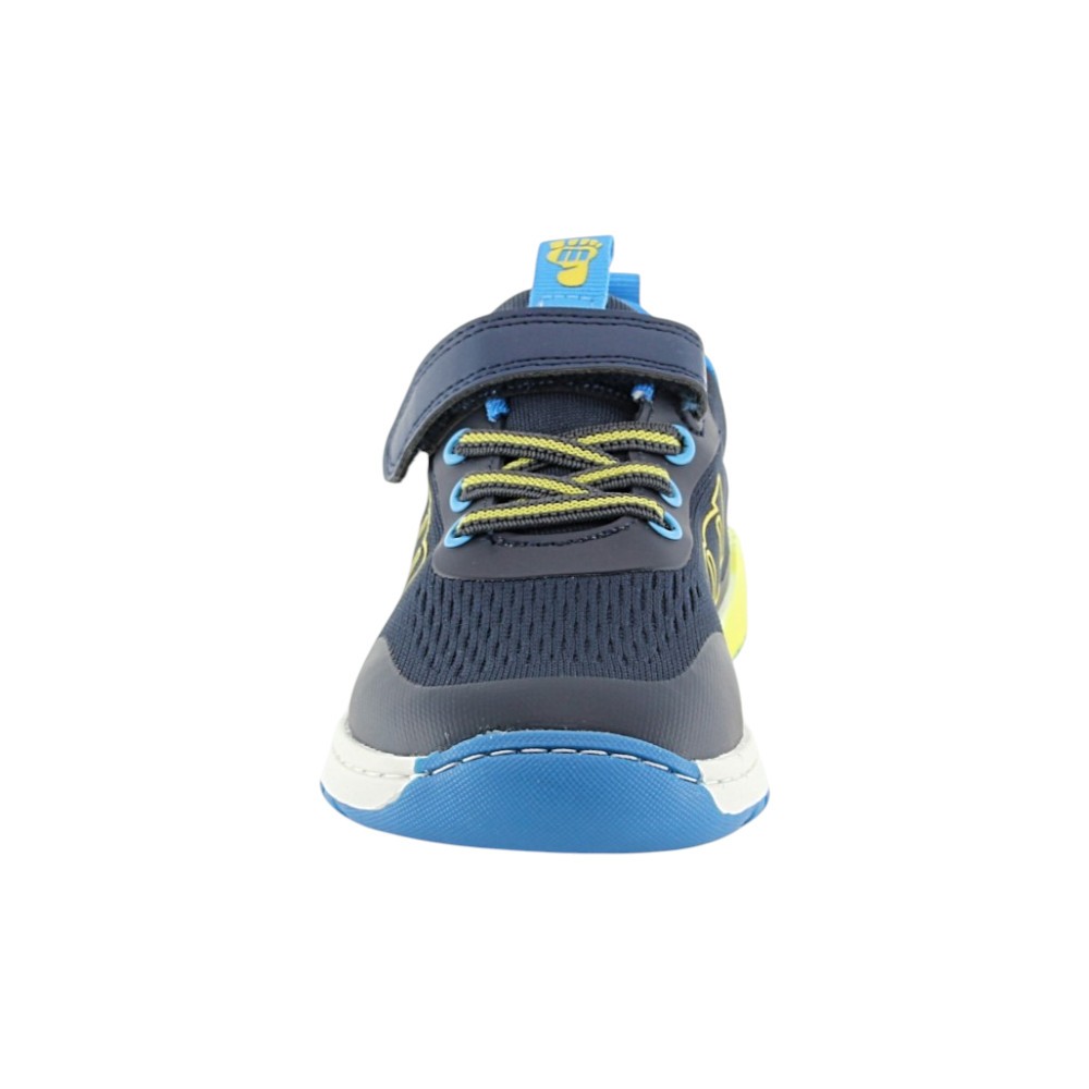 Zapatillas barefoot Mustang Free Azul-Amarillo