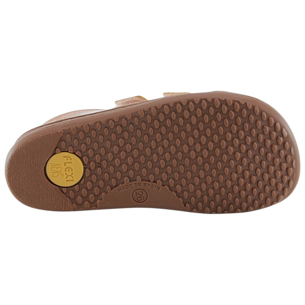 Zapatos barefoot Flexi Nens 9111-R Metal Rosa-Fucsia